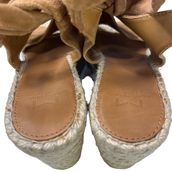 Marc Fisher Mlandira Leather Upper Platform Wedge‎ Womens Shoes Size 9M - Picture 8 of 12